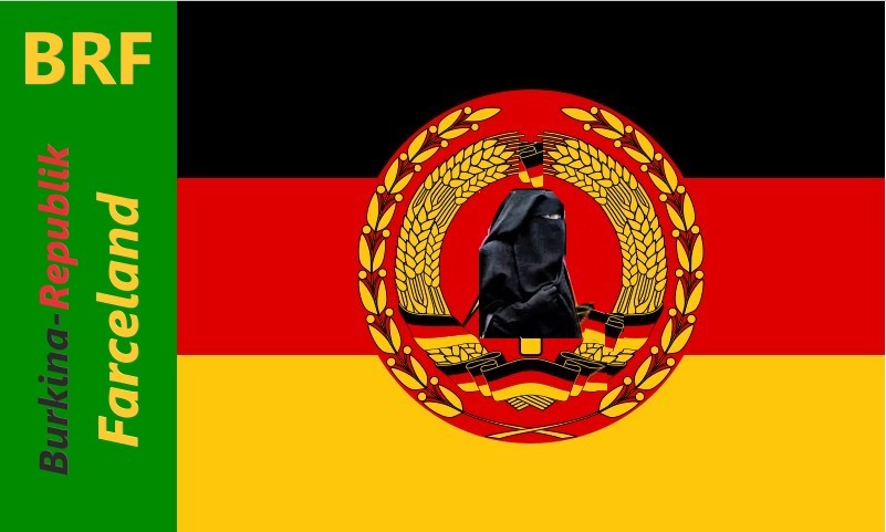 Neue Flagge - Neue Staatsform: Von der BRD zur BRF
