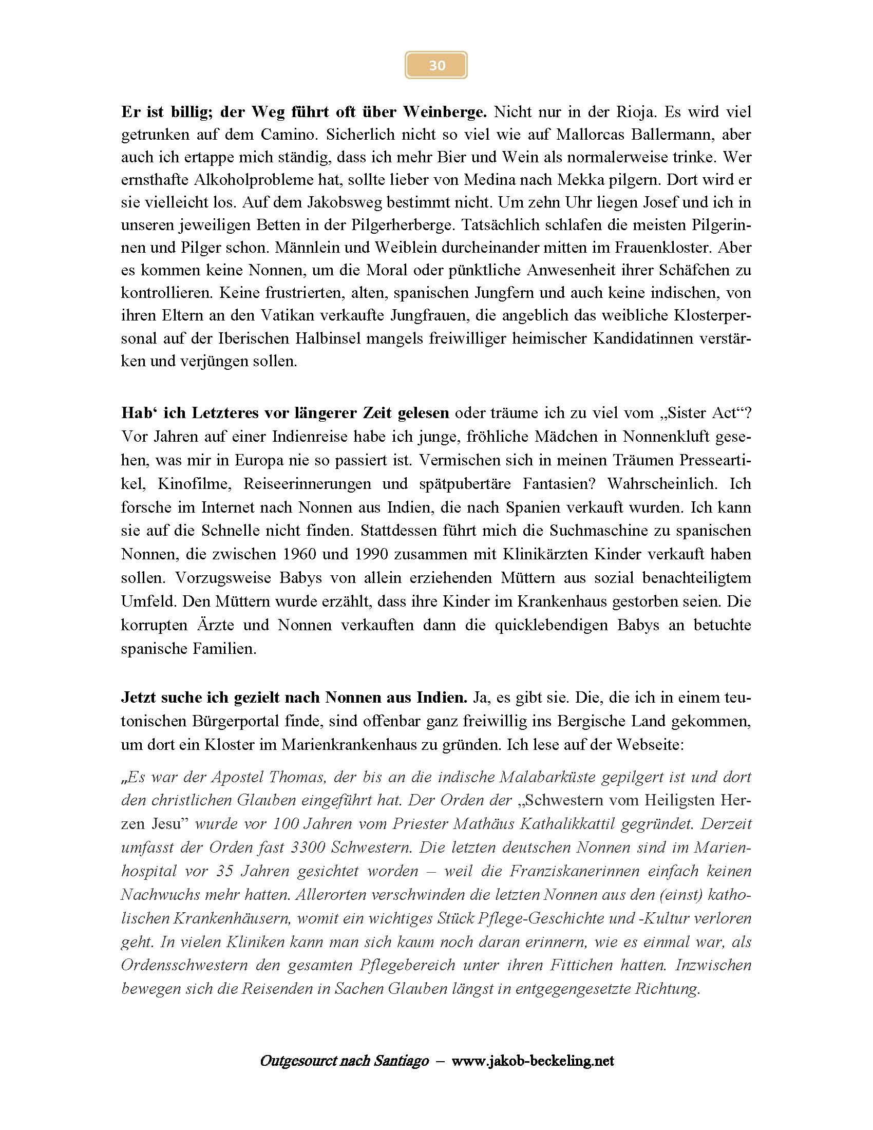 Der Apostel Thomas: Pilger an der indischen Malabarküste. -- 
www.jakob-beckeling.net